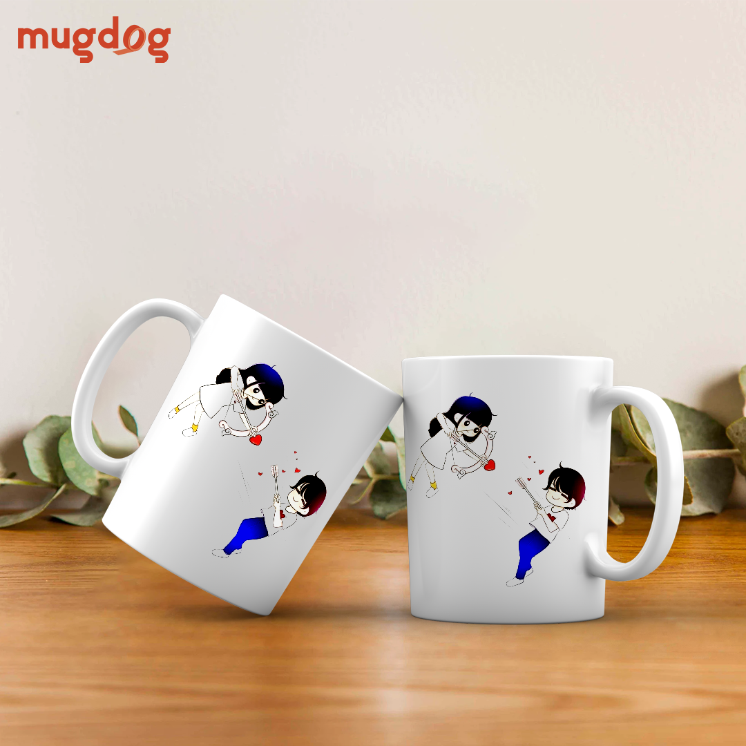 Romantic Cartoon Mugs