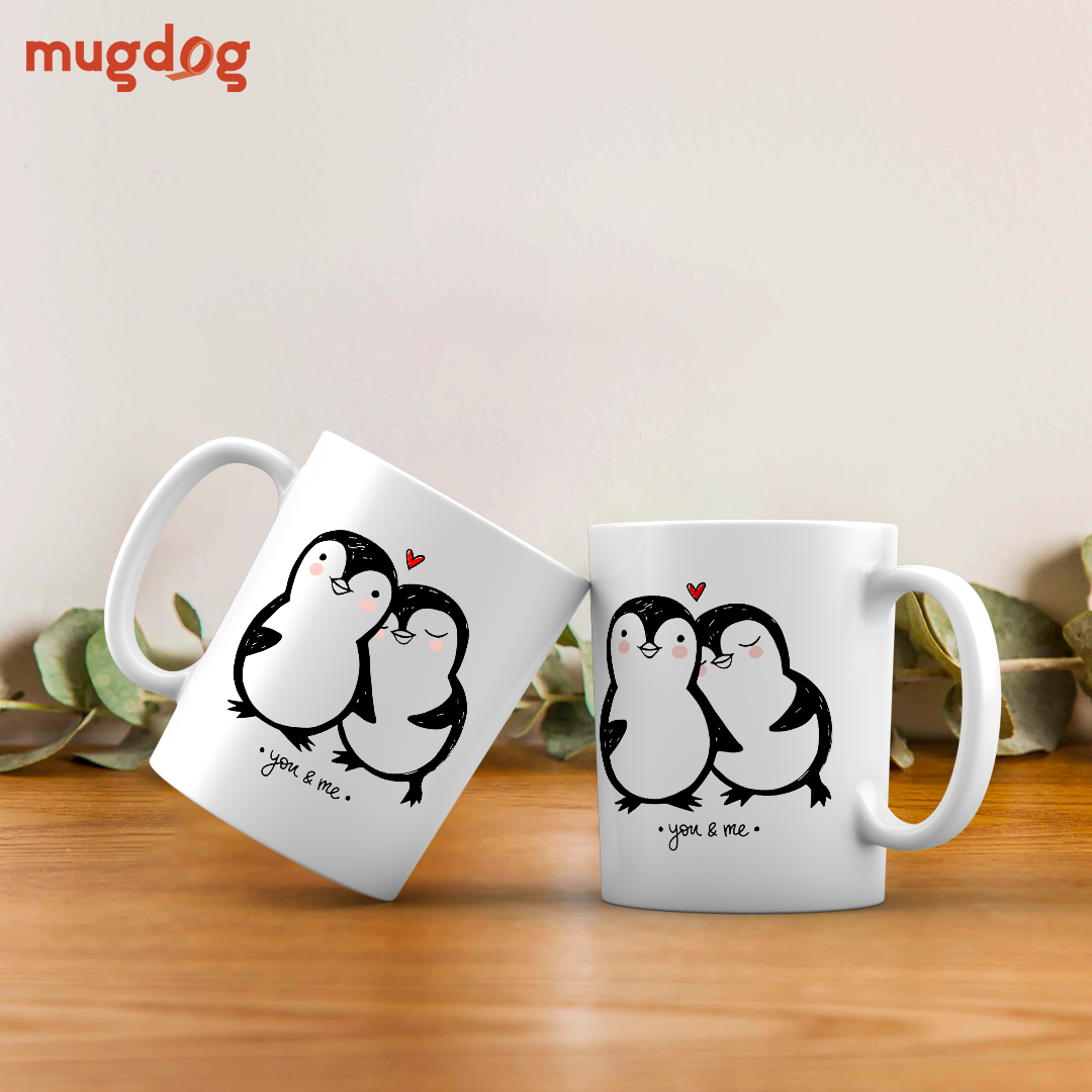 Penguin Couple Mugs