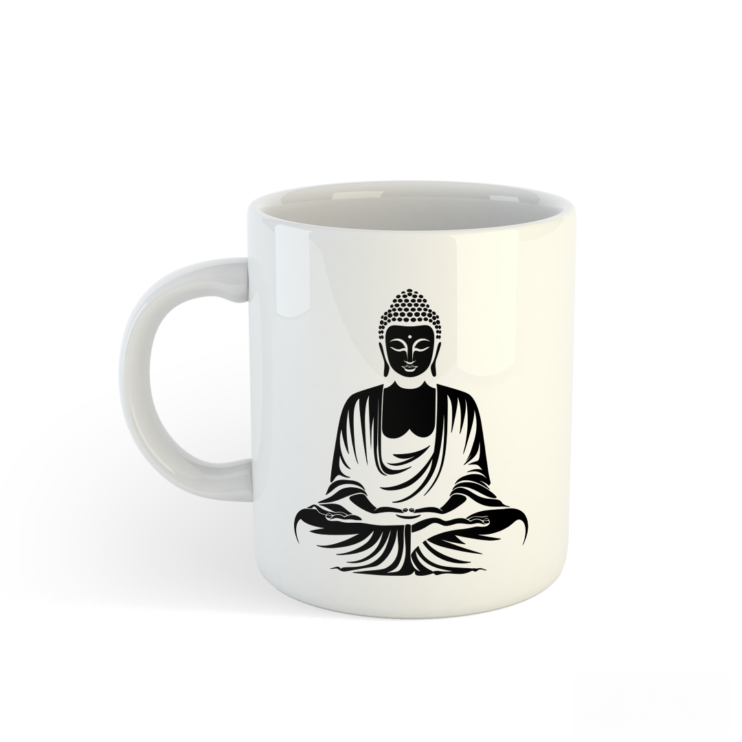 Buddha graphic drinking vessel