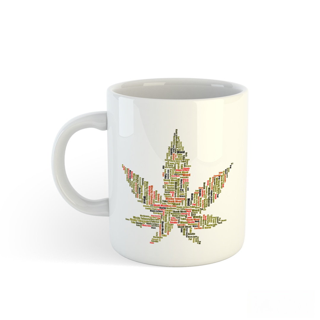 Cannabis Leaf Mug