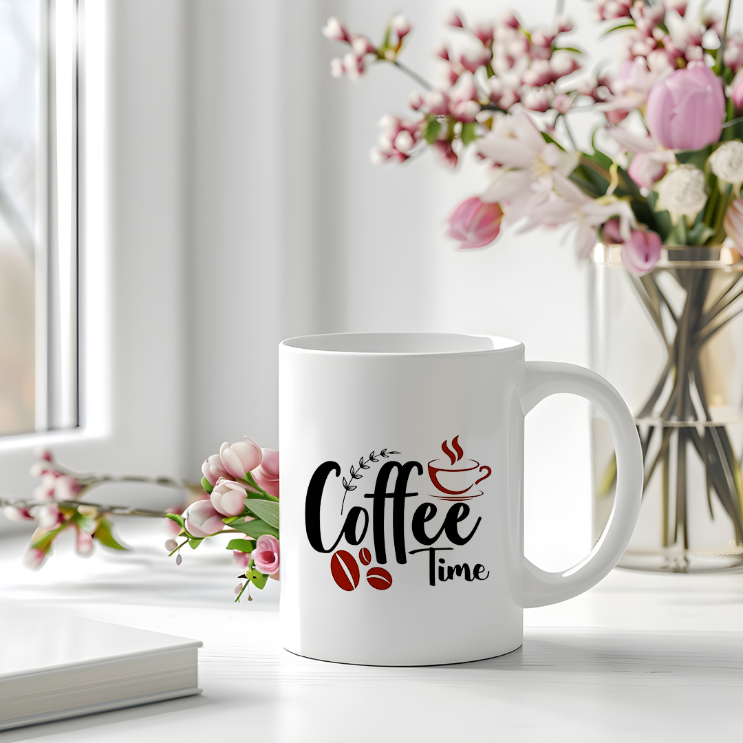 Coffee Time Decorated Mug