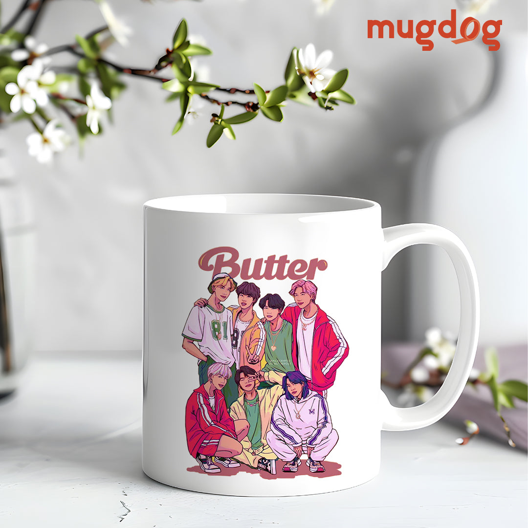 BTS Butter Graphic Mug