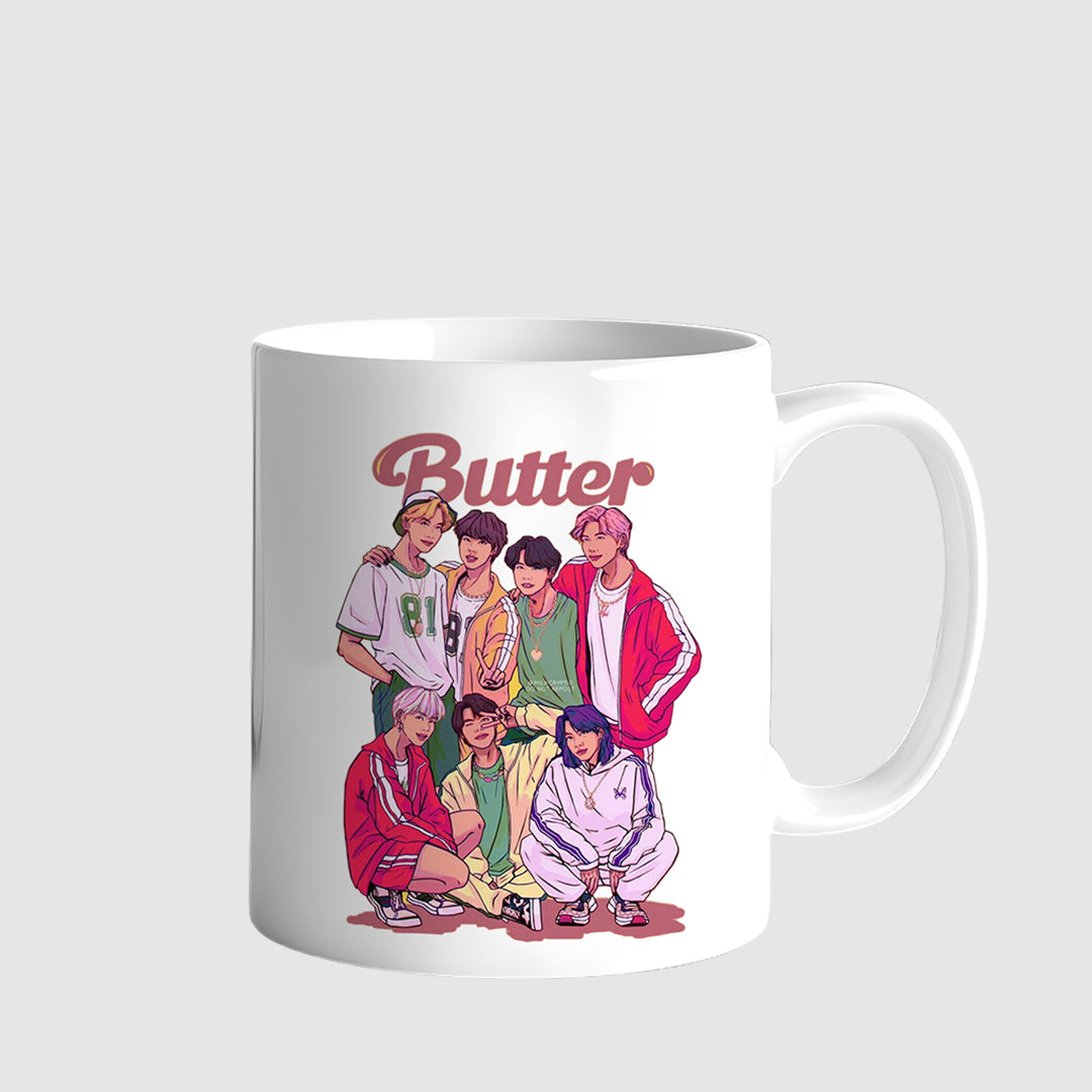 BTS Butter Graphic Mug