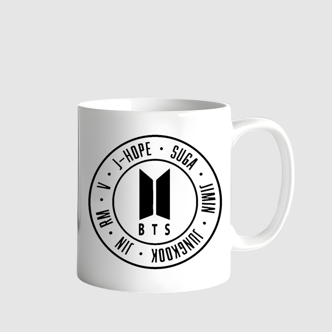 BTS Stamp Themed Mug