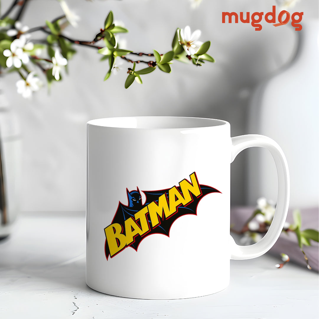 Batman-themed drinking cup