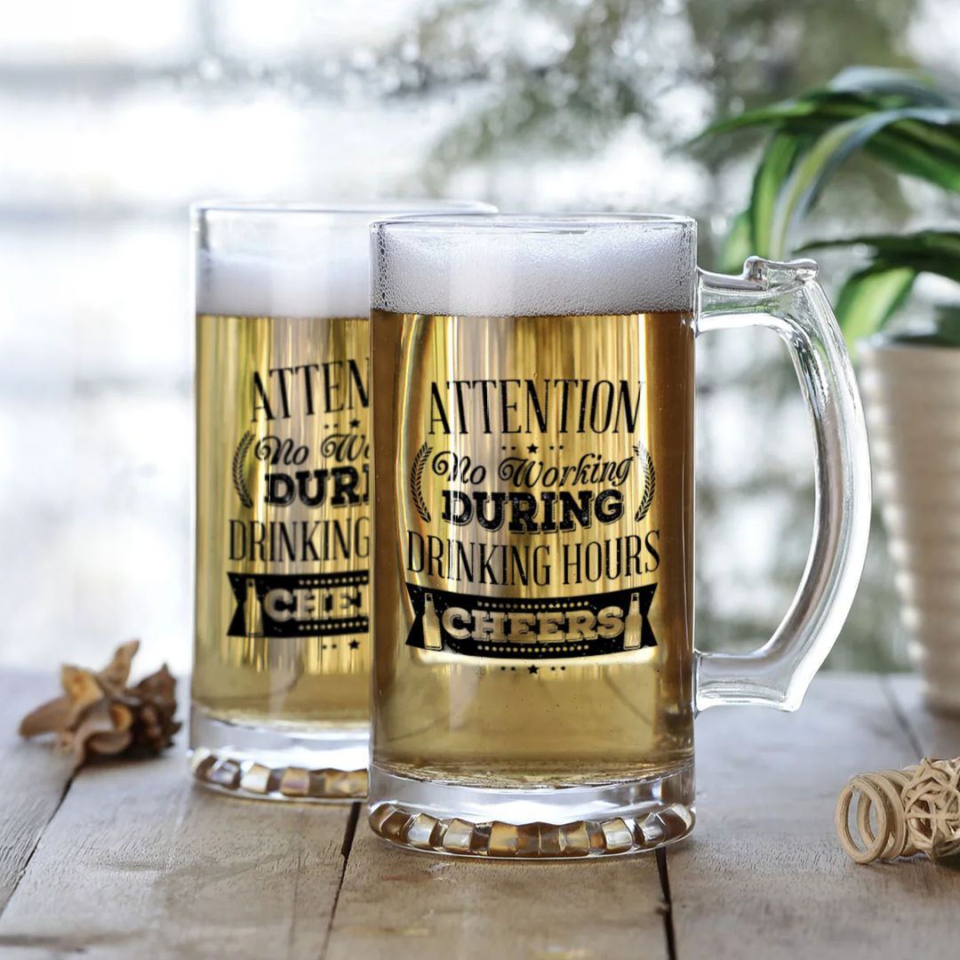 Engraved Beer Stein