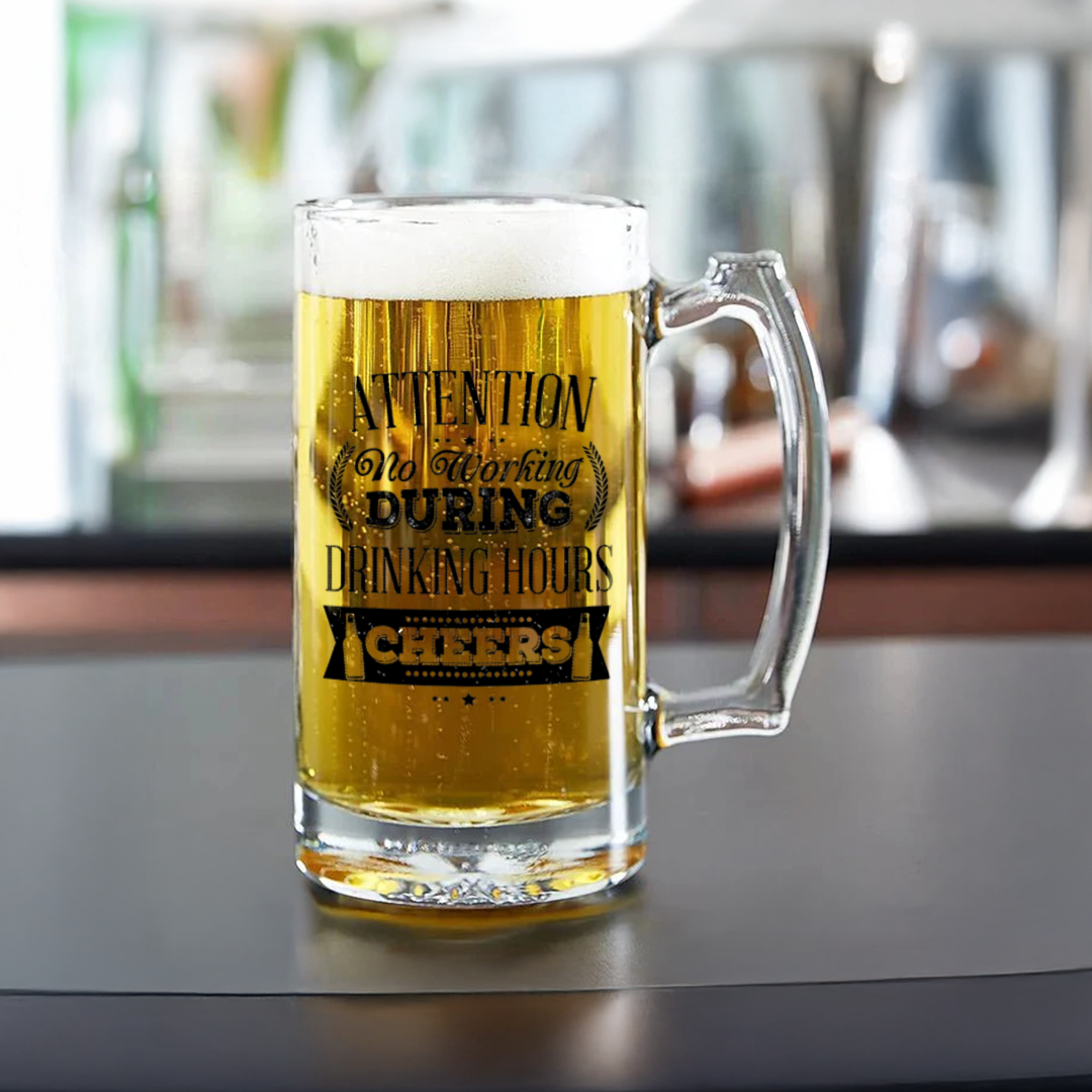 Engraved Beer Stein