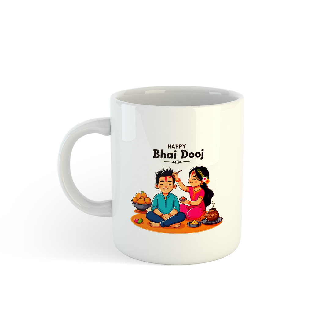Bhai Dooj Themed Mug