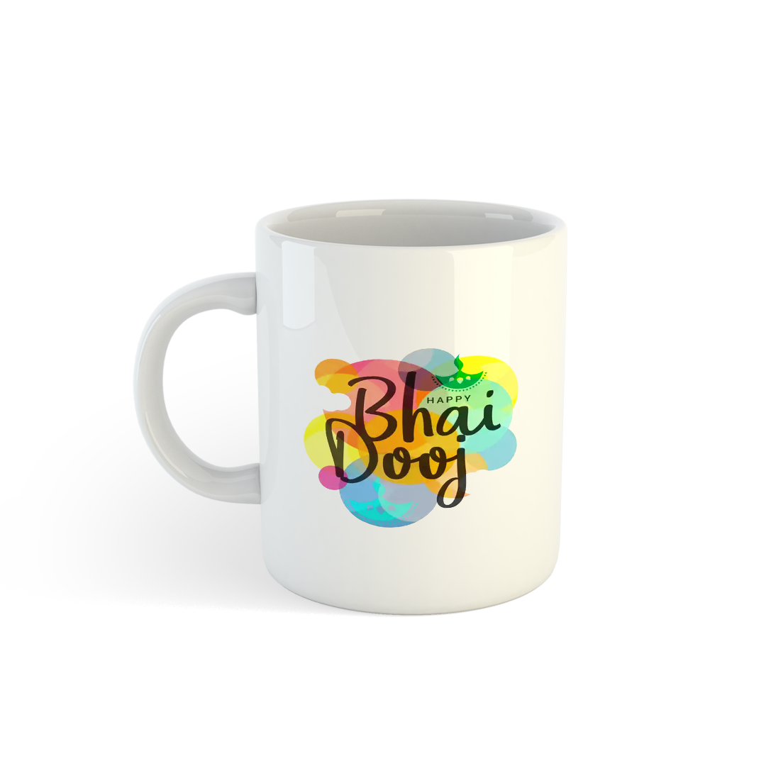 Bhai Dooj Watercolor Mug