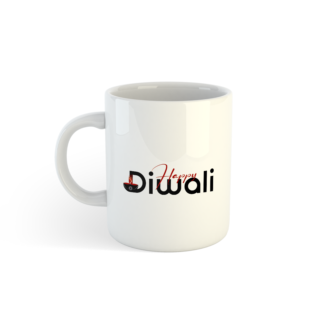 Diwali message mug