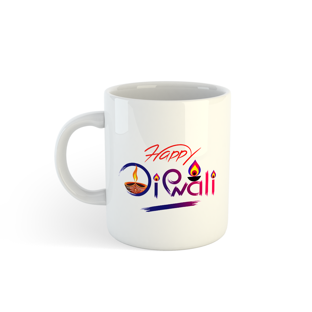 Diwali Diya Mug