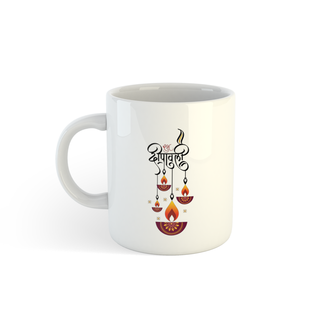 Cylindrical Ceramic Coffee Mug