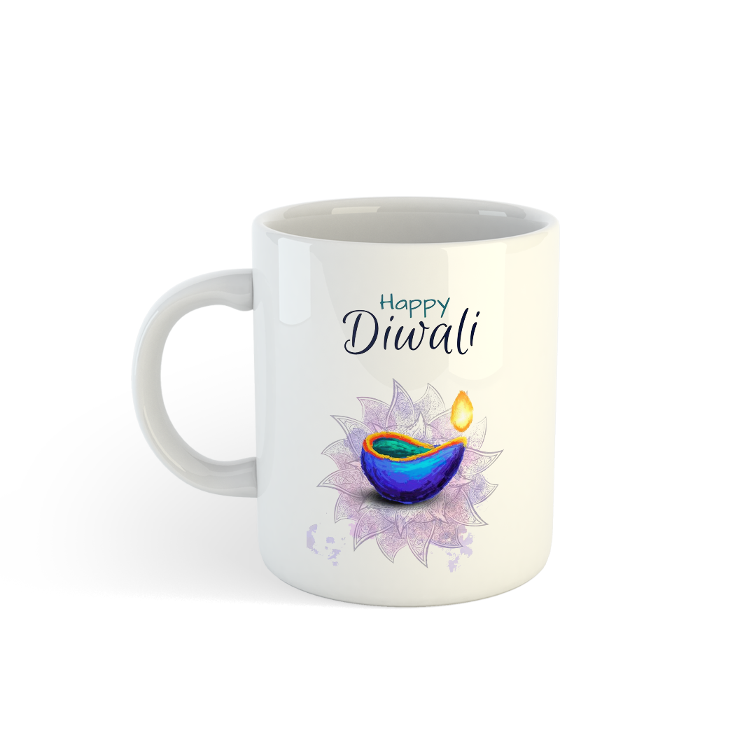 Diwali-themed mug