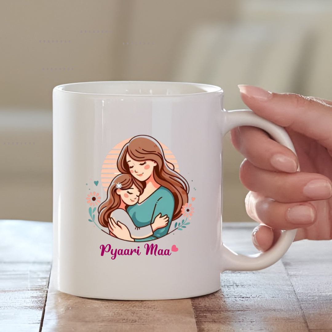 Mother - Daughter Embrace Mug