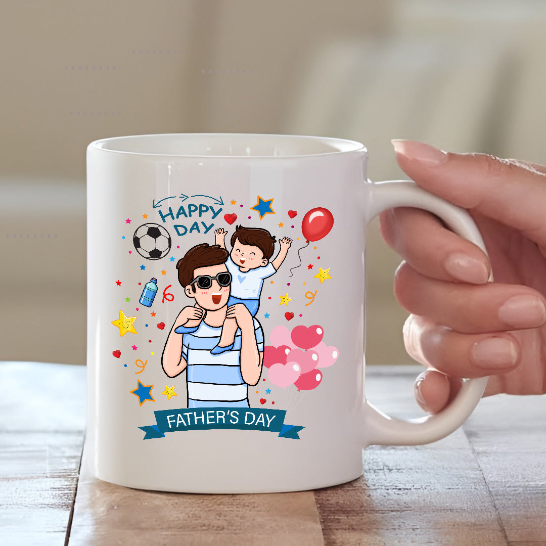 Father's Day Cartoon Mug