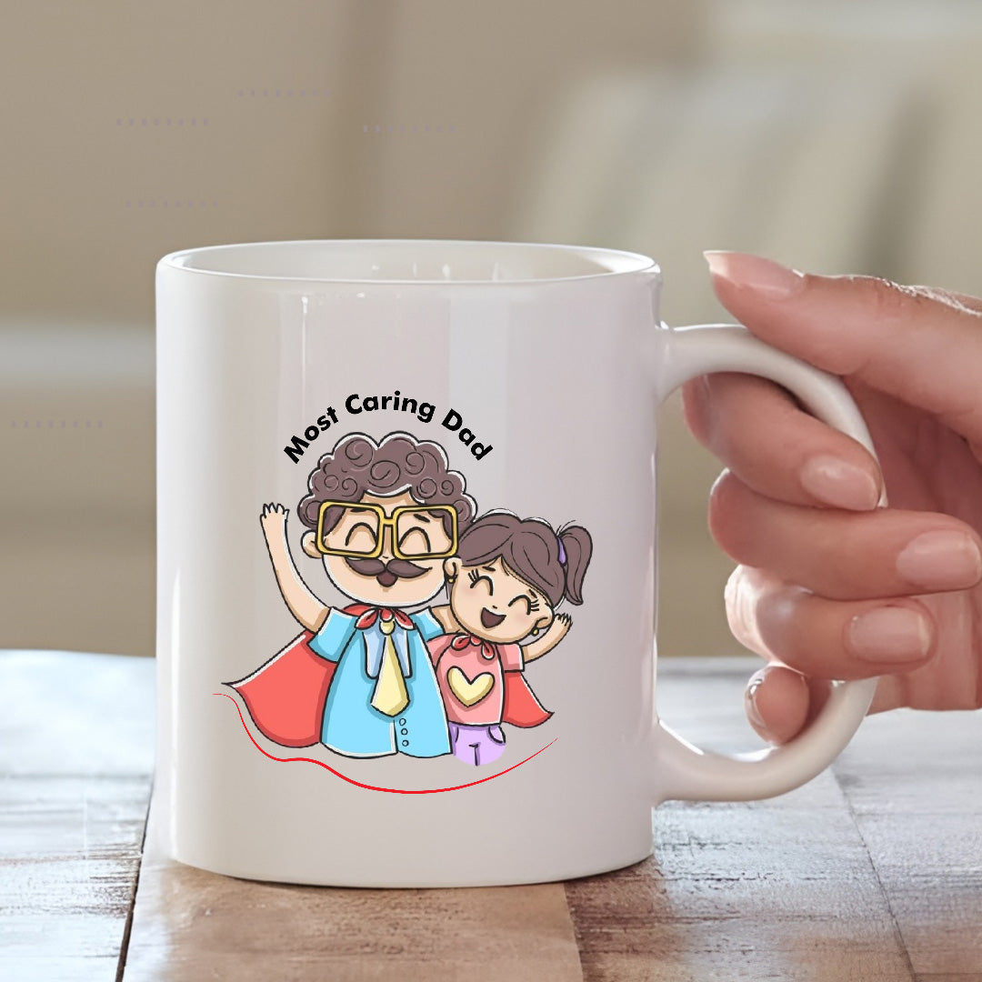 Father - Daughter Cartoon Mug