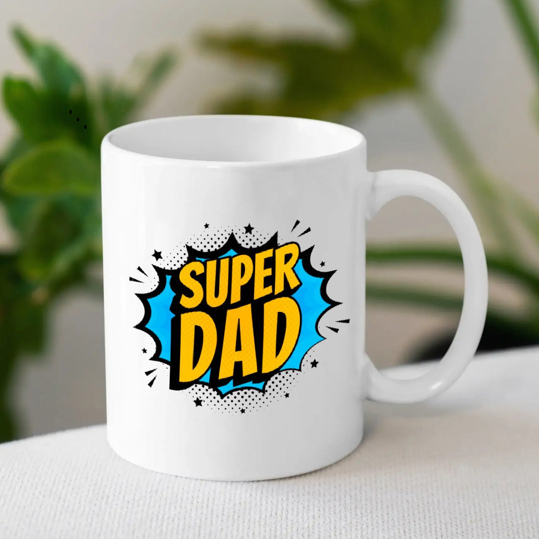 Super Dad Comic Mug