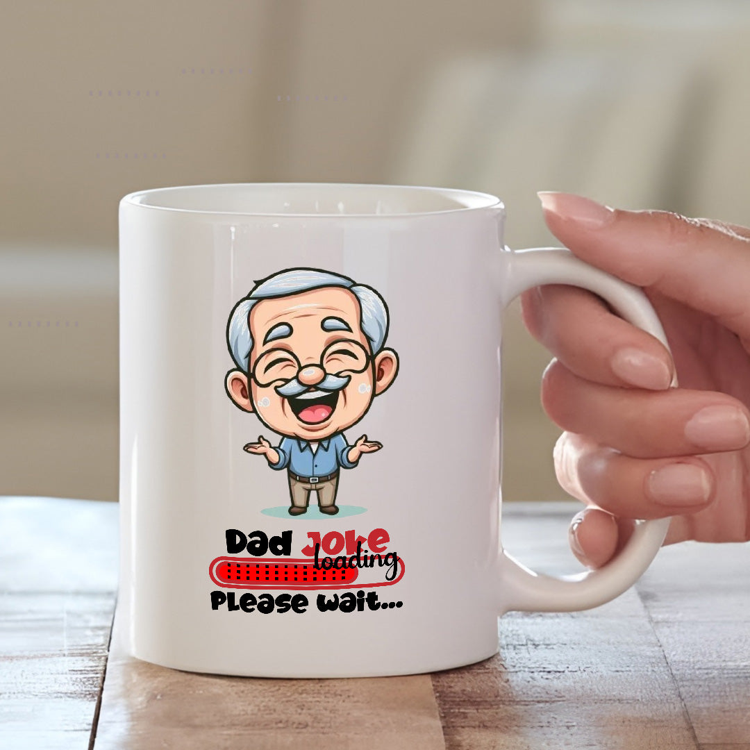 Dad Joke Cartoon Mug