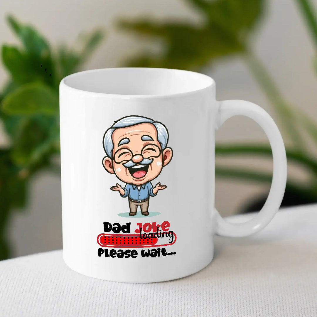 Dad Joke Cartoon Mug