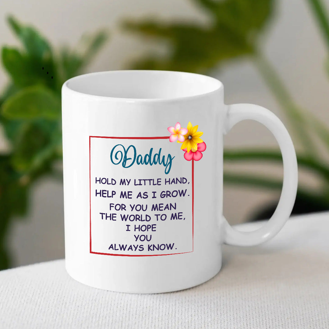 Father's Day Poem Mug