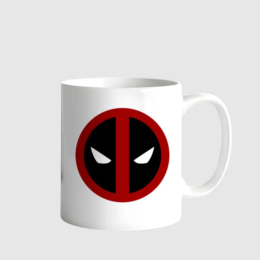 Deadpool logo mug