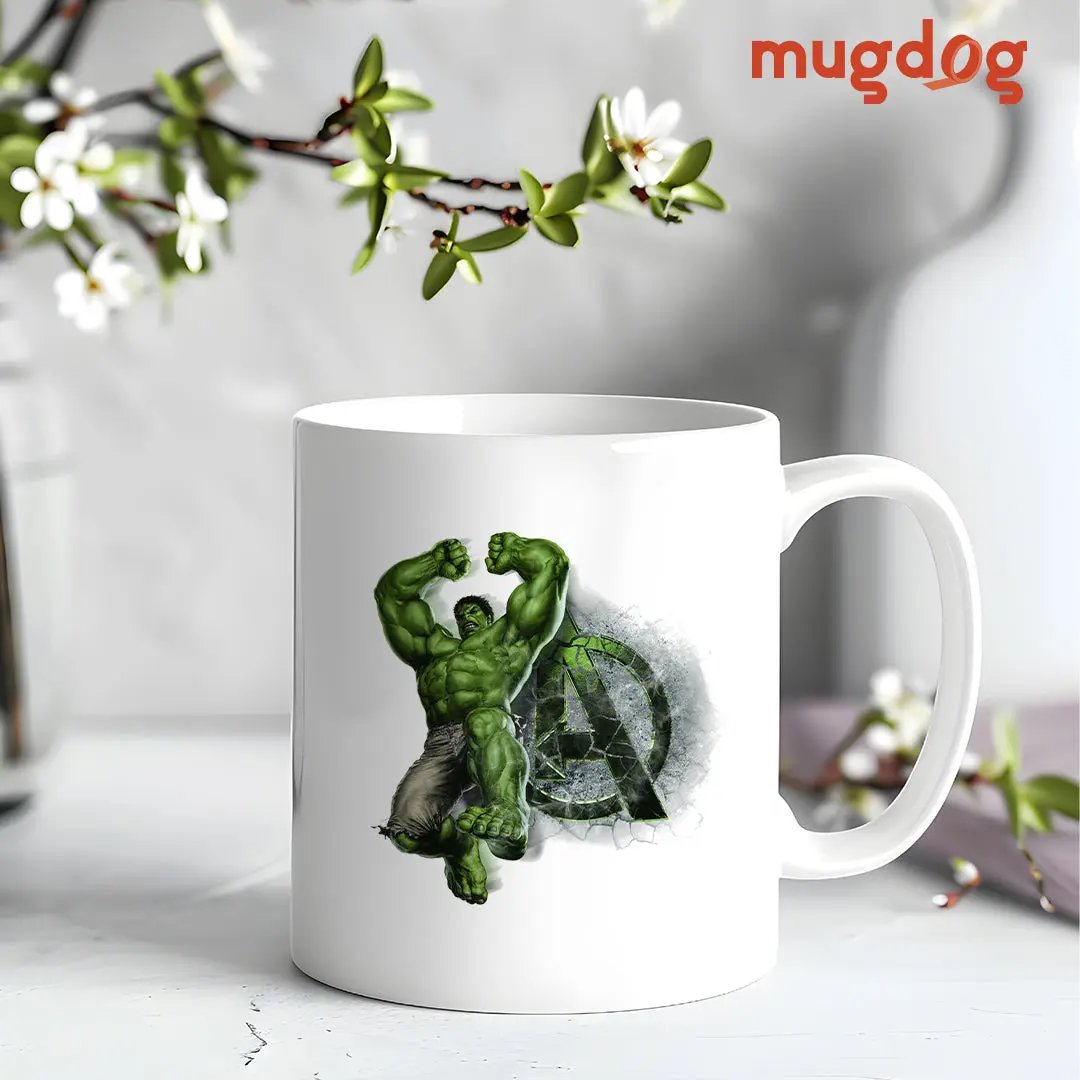 Hulk and Avengers Mug