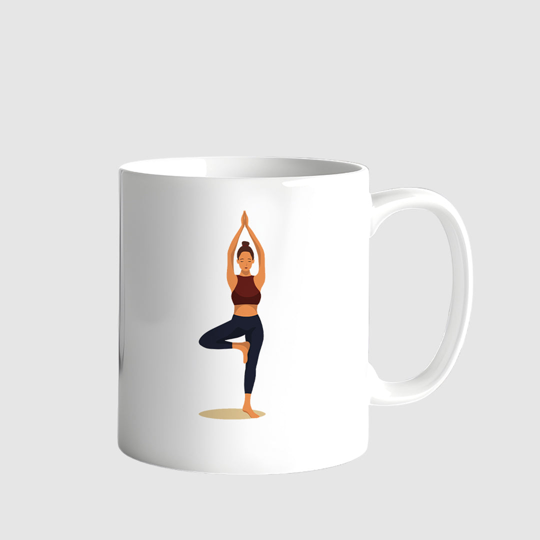 Yoga Themed Mug