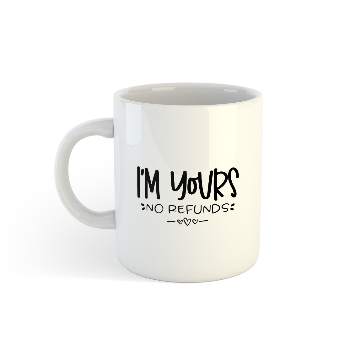 Romantic message mug