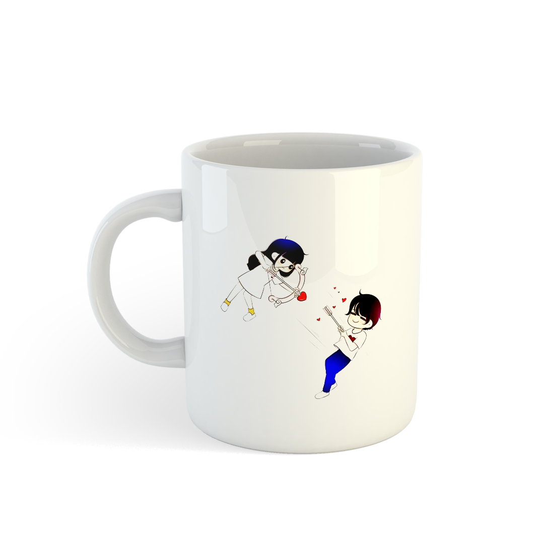 Romantic Cartoon Mugs