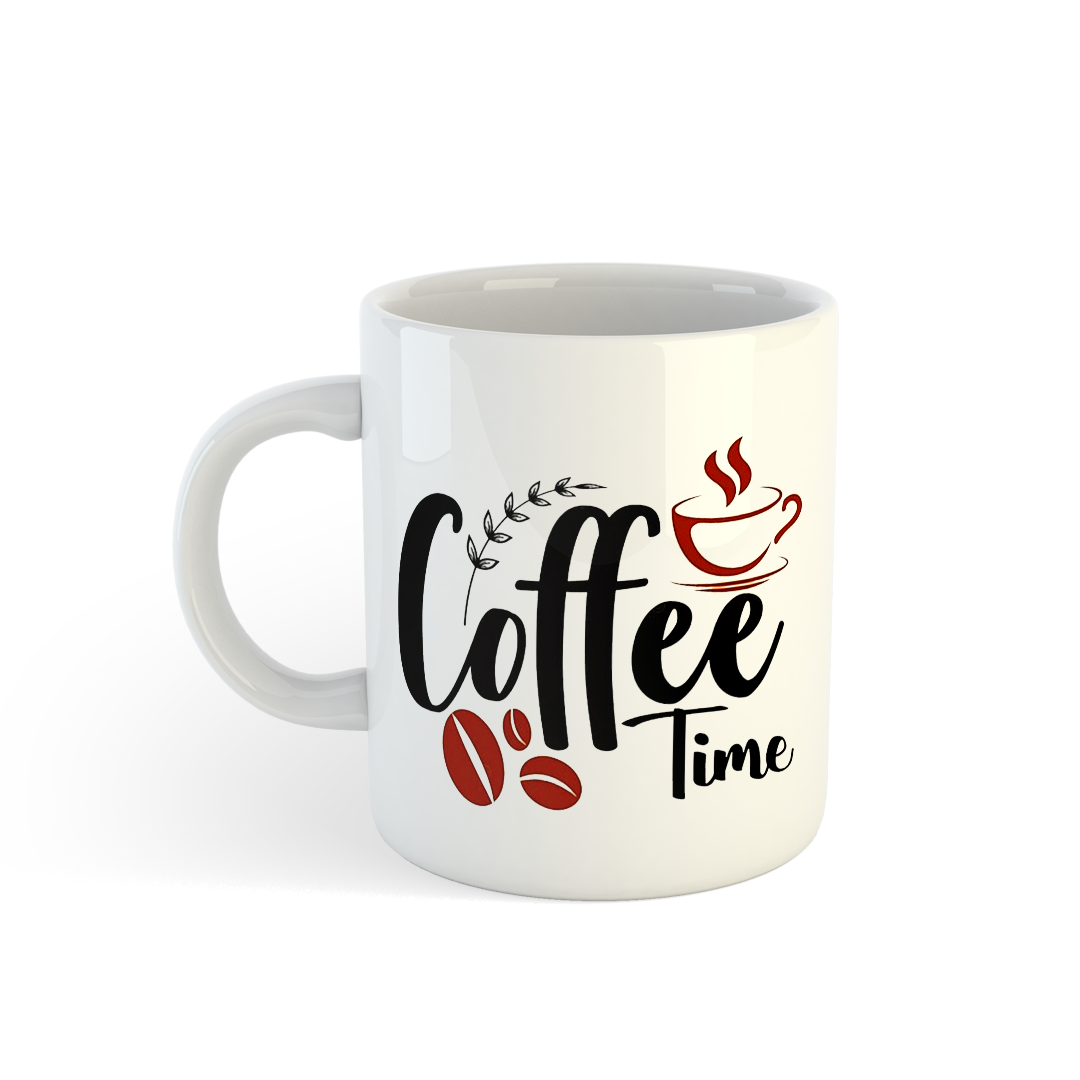 Coffee Time Decorated Mug