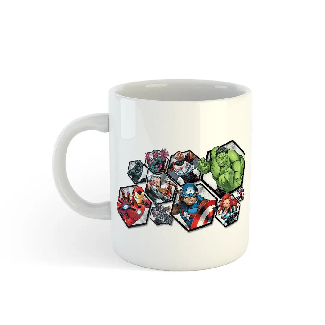 Superhero Themed Ceramic Mug