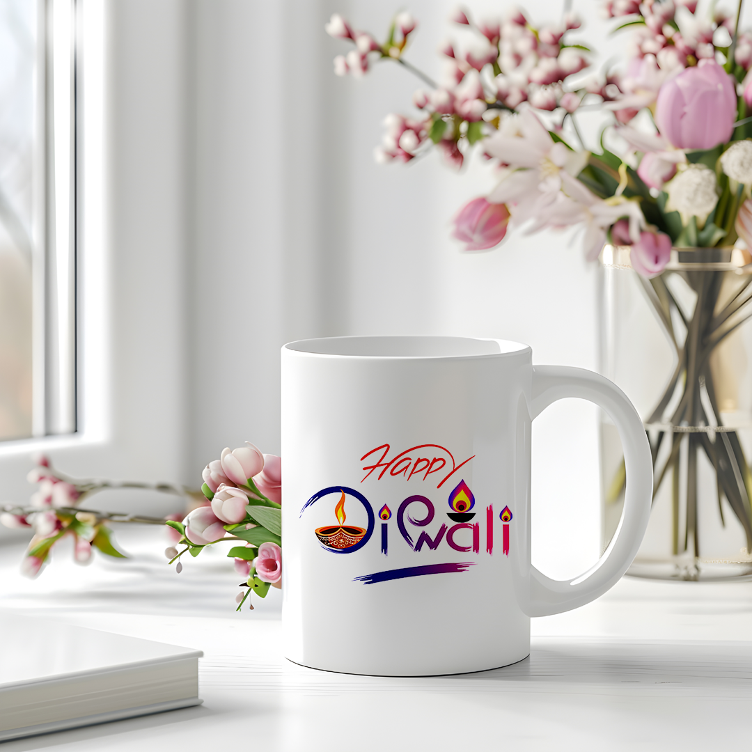 Diwali Diya Mug