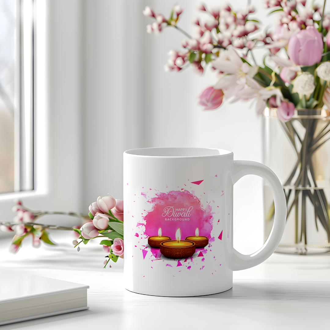 Diwali Diyas Mug