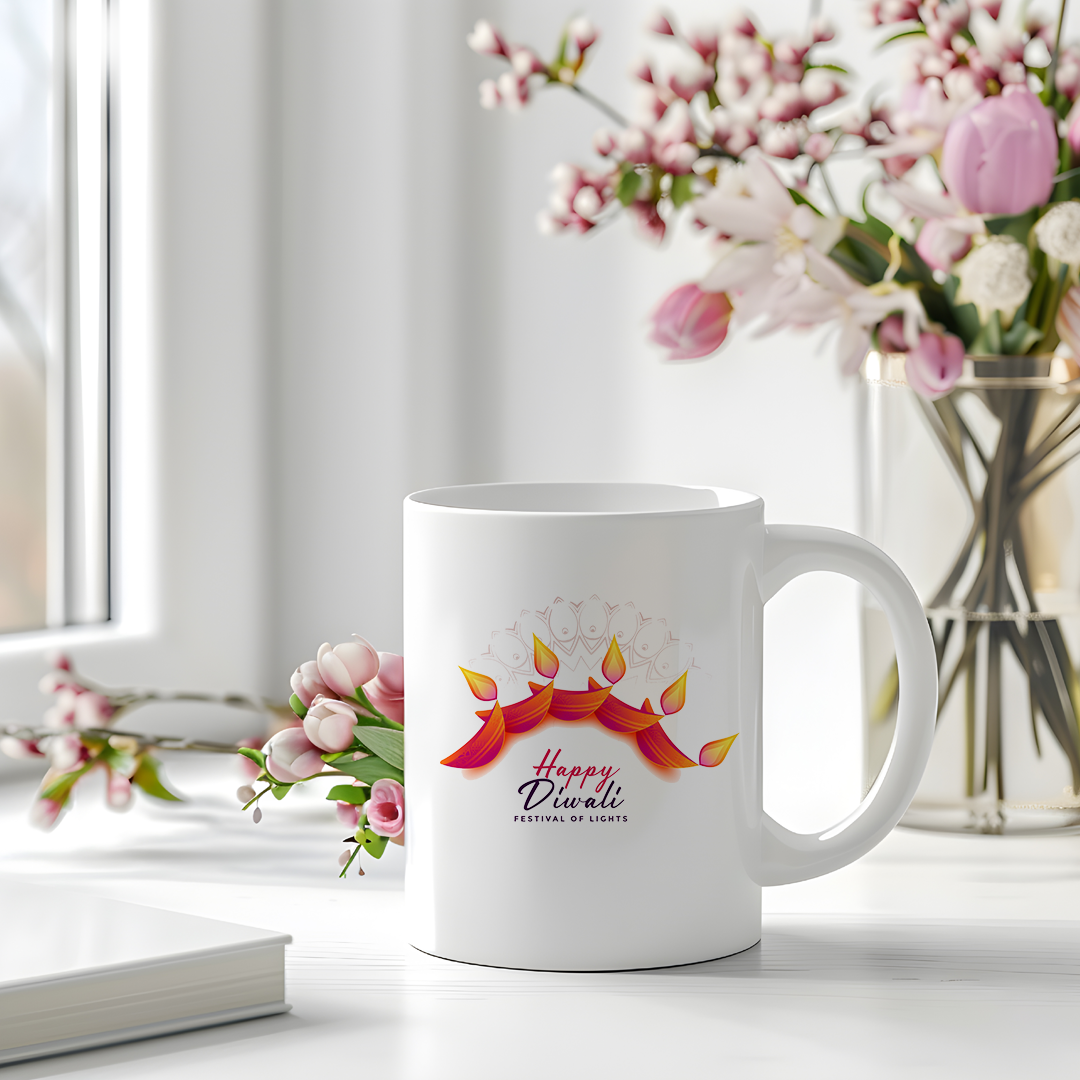 Diwali Diyas Drinking Mug