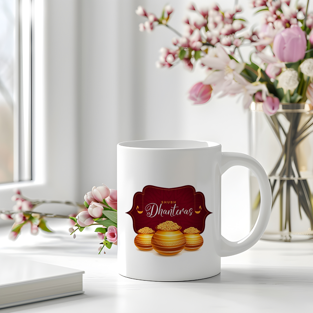 Ceramic Mug for Cylindrical
