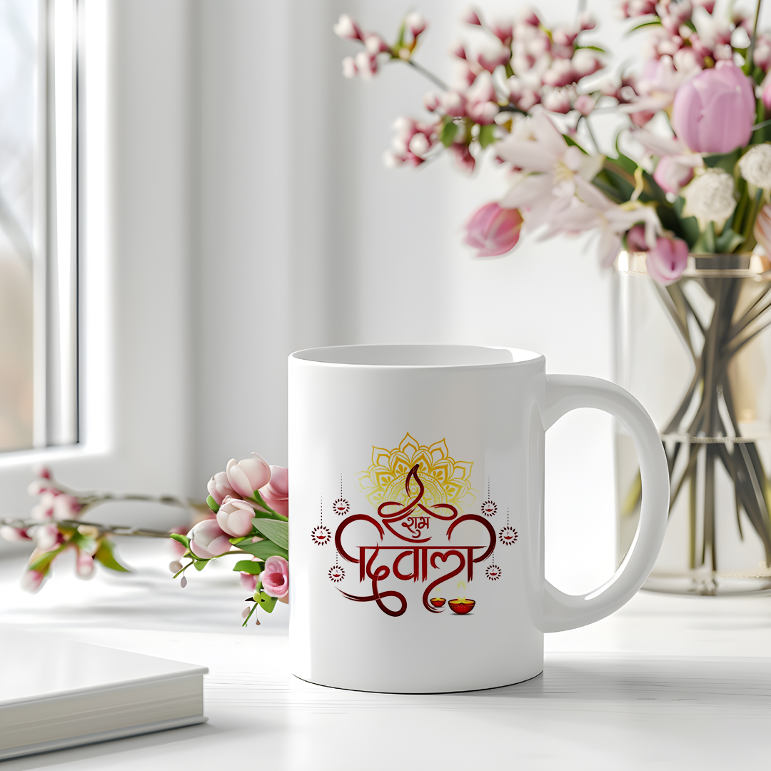 Diwali Mandala Mug