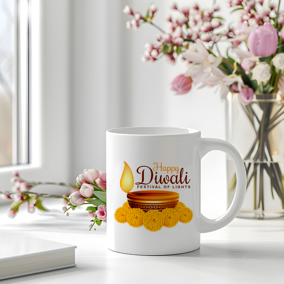 Cylindrical Ceramic Mug