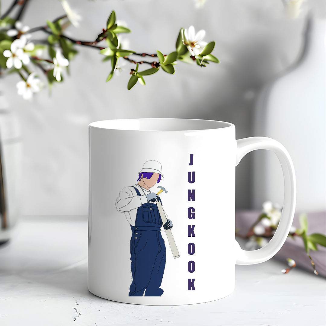 Jungkook illustration mug